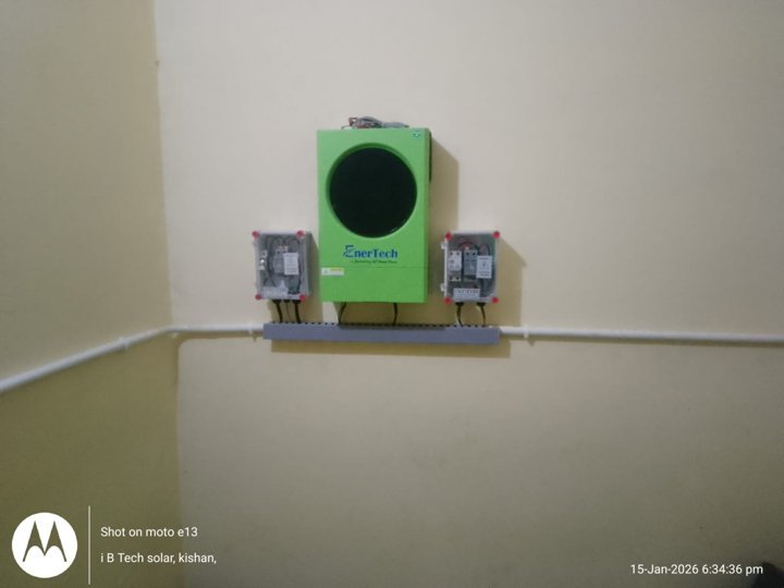 EnerTech inverter installation